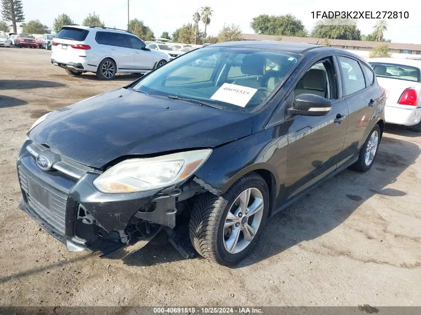 2014 Ford Focus Se VIN: 1FADP3K2XEL272810 Lot: 40691515