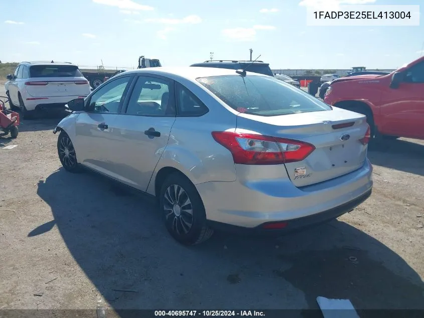 2014 Ford Focus S VIN: 1FADP3E25EL413004 Lot: 40695747