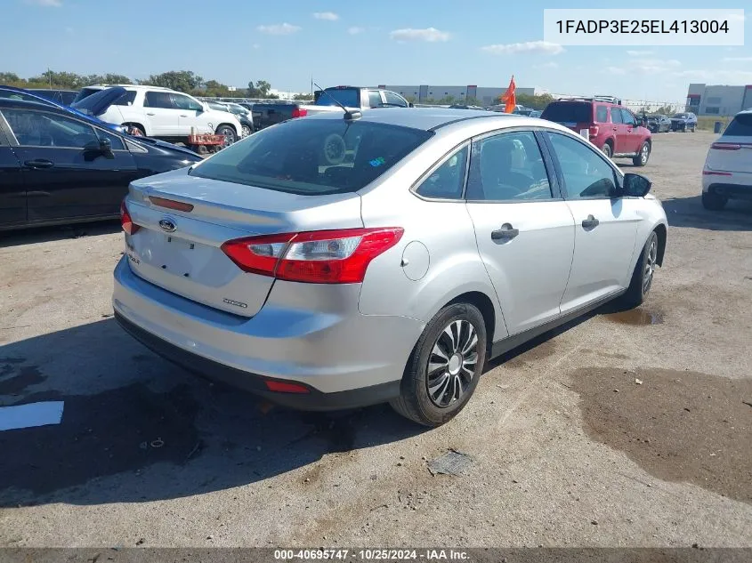 2014 Ford Focus S VIN: 1FADP3E25EL413004 Lot: 40695747