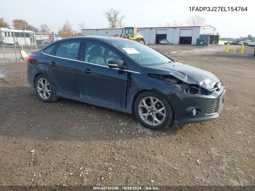 1FADP3J27EL154764 2014 Ford Focus Titanium