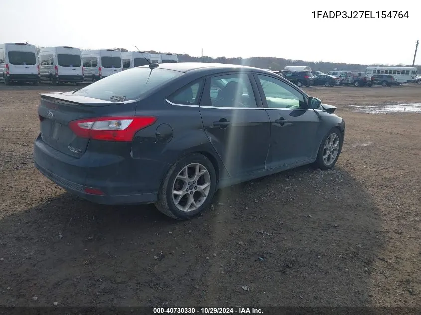 1FADP3J27EL154764 2014 Ford Focus Titanium