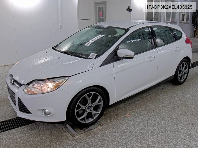 2014 Ford Focus Se VIN: 1FADP3K2XEL405825 Lot: 40731582