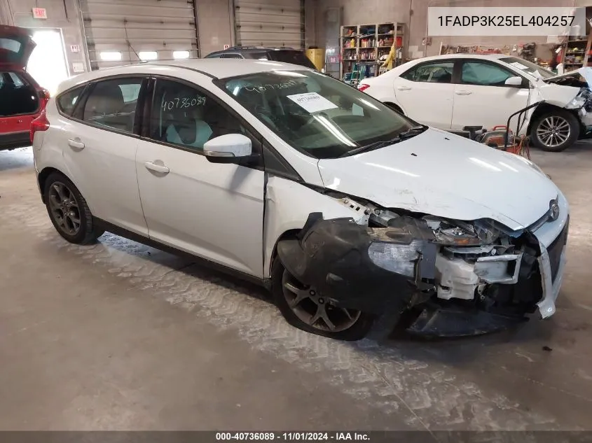 1FADP3K25EL404257 2014 Ford Focus Se