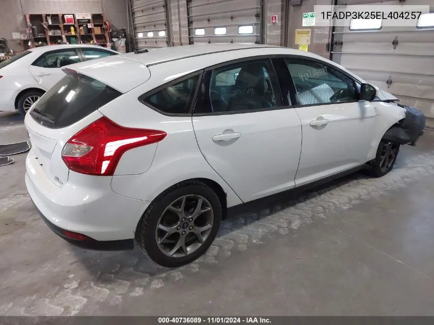 1FADP3K25EL404257 2014 Ford Focus Se