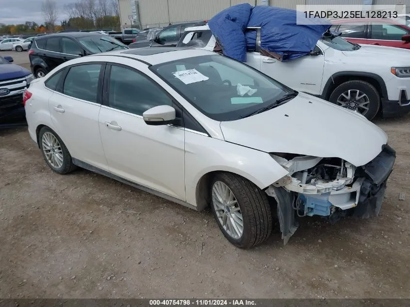 2014 Ford Focus Titanium VIN: 1FADP3J25EL128213 Lot: 40754798