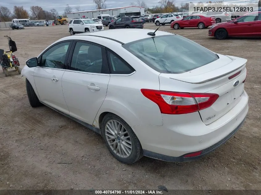 2014 Ford Focus Titanium VIN: 1FADP3J25EL128213 Lot: 40754798