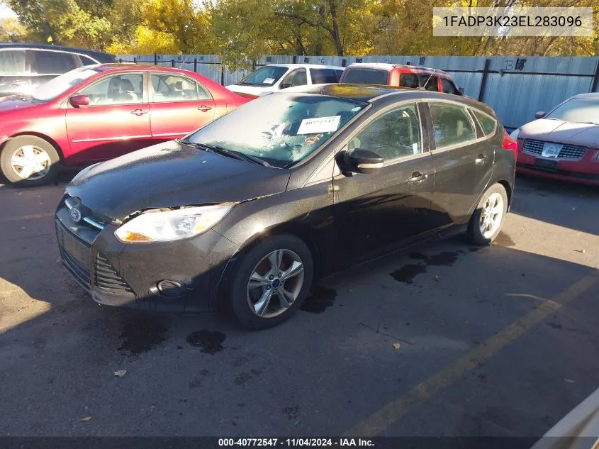 2014 Ford Focus Se VIN: 1FADP3K23EL283096 Lot: 40772547