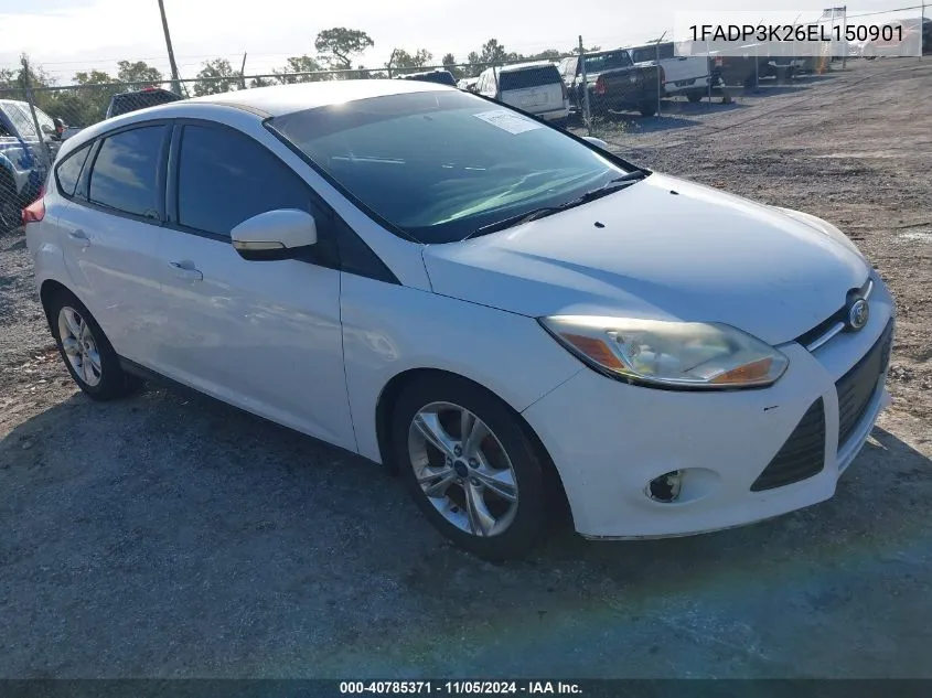 2014 Ford Focus Se VIN: 1FADP3K26EL150901 Lot: 40785371