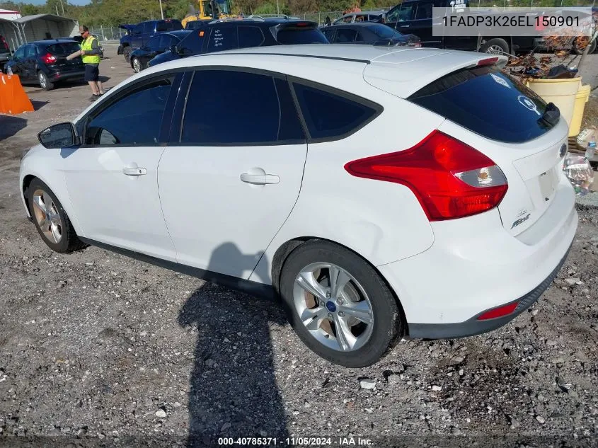 2014 Ford Focus Se VIN: 1FADP3K26EL150901 Lot: 40785371