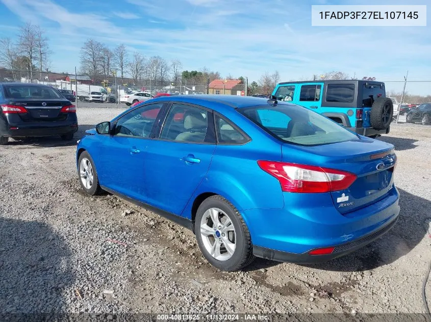 1FADP3F27EL107145 2014 Ford Focus Se