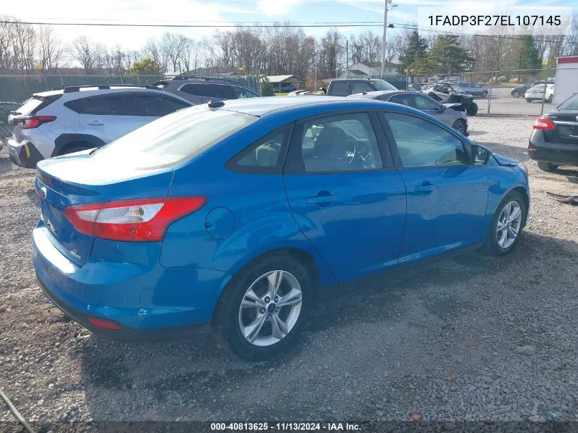 1FADP3F27EL107145 2014 Ford Focus Se