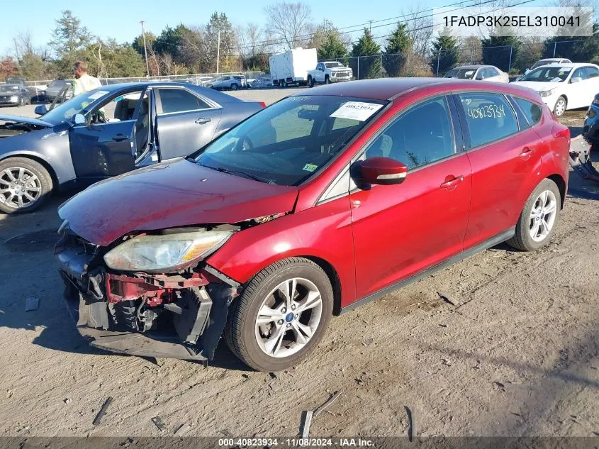 2014 Ford Focus Se VIN: 1FADP3K25EL310041 Lot: 40823934