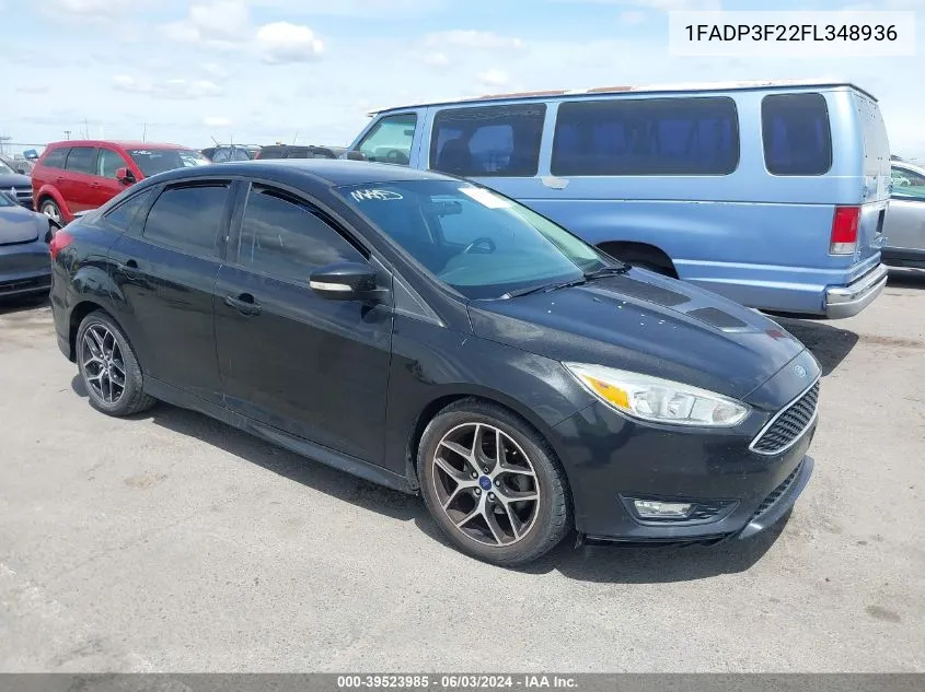 1FADP3F22FL348936 2015 Ford Focus Se