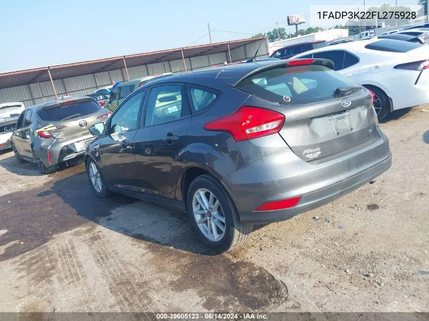 1FADP3K22FL275928 2015 Ford Focus Se