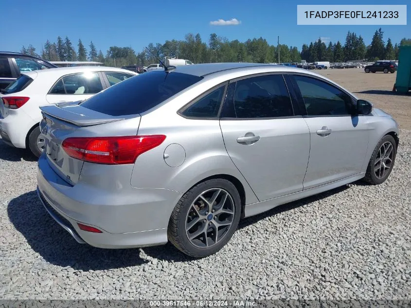 1FADP3FE0FL241233 2015 Ford Focus Se