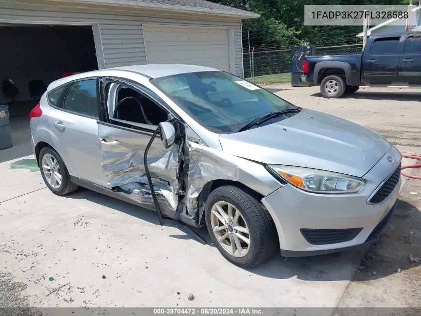 2015 Ford Focus Se VIN: 1FADP3K27FL328588 Lot: 39704472