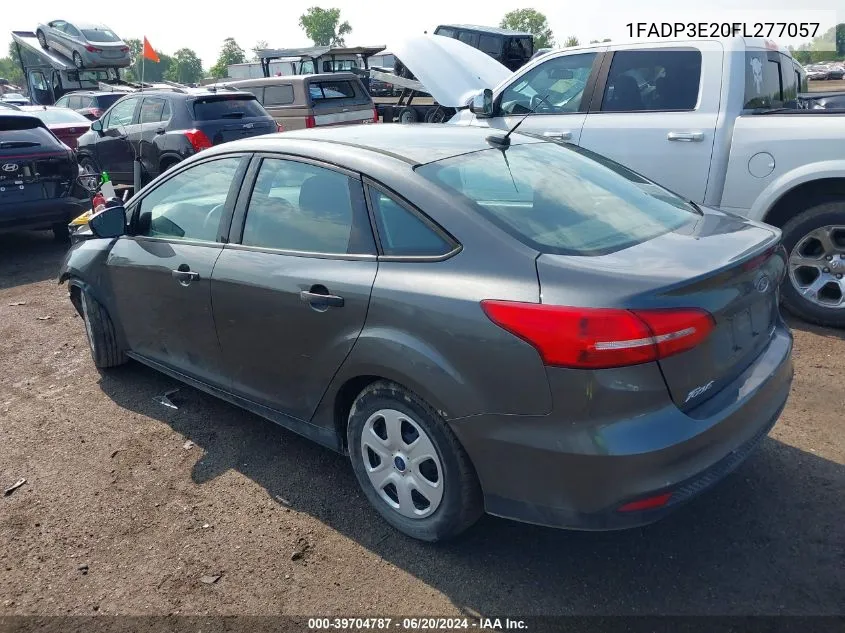 1FADP3E20FL277057 2015 Ford Focus S