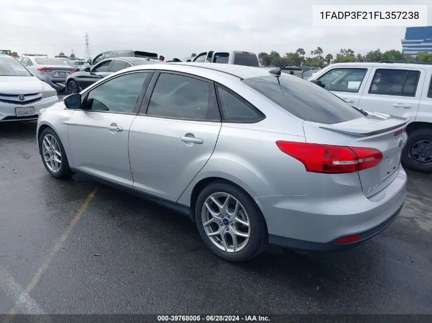 1FADP3F21FL357238 2015 Ford Focus Se