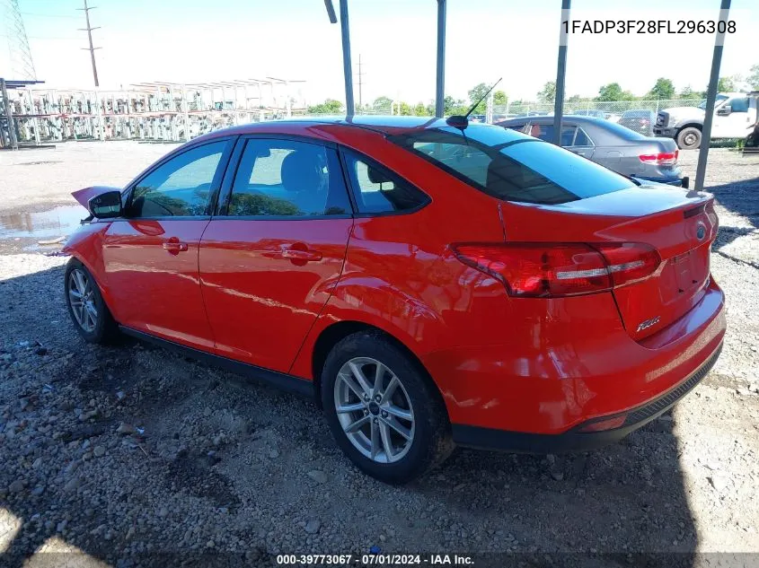 1FADP3F28FL296308 2015 Ford Focus Se