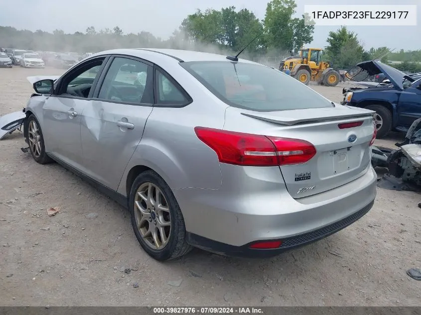 1FADP3F23FL229177 2015 Ford Focus Se