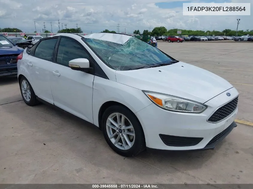 1FADP3K20FL288564 2015 Ford Focus Se