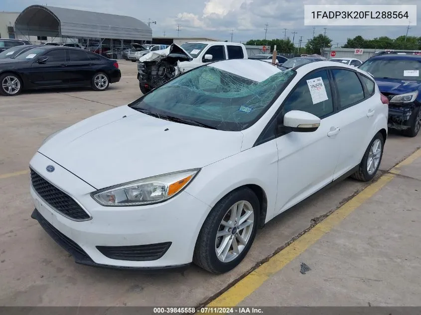 1FADP3K20FL288564 2015 Ford Focus Se