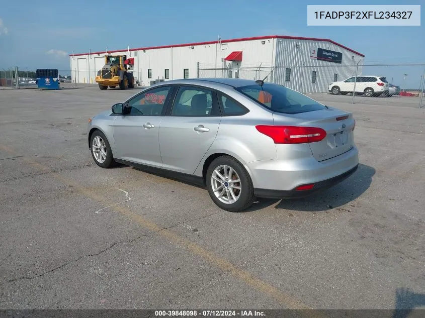 1FADP3F2XFL234327 2015 Ford Focus Se