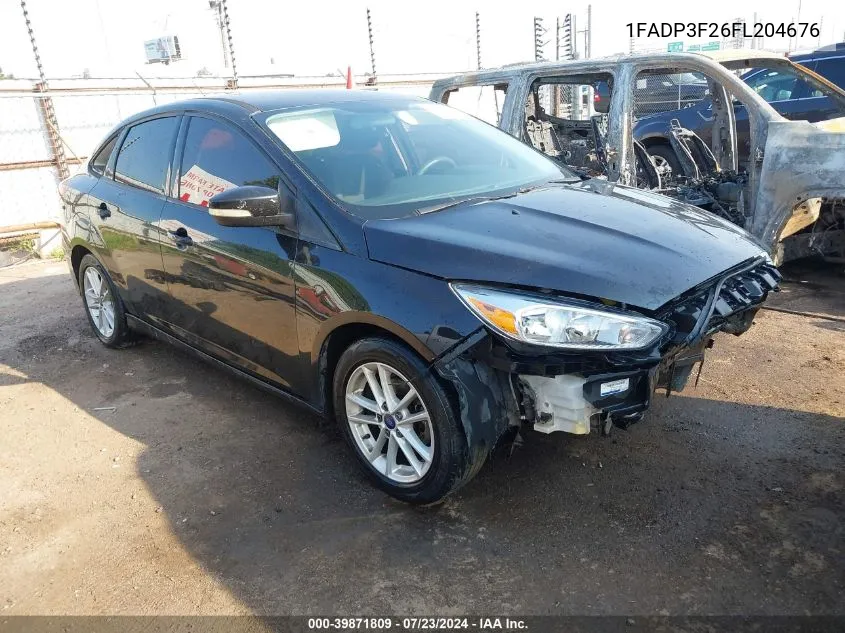 1FADP3F26FL204676 2015 Ford Focus Se