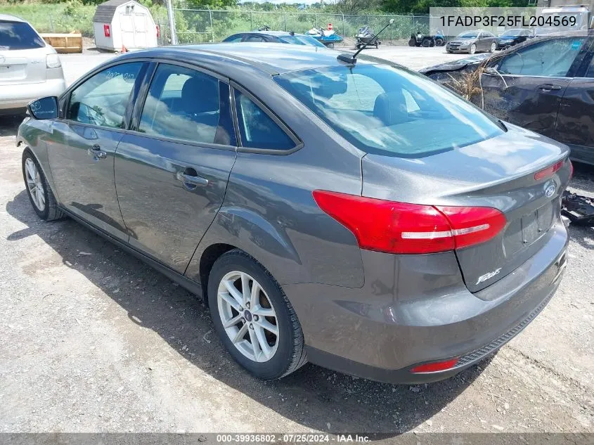 1FADP3F25FL204569 2015 Ford Focus Se