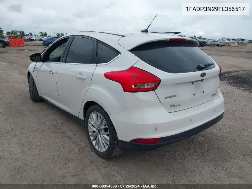 1FADP3N29FL356517 2015 Ford Focus Titanium