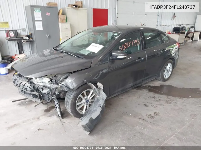 1FADP3F24FL240737 2015 Ford Focus Se