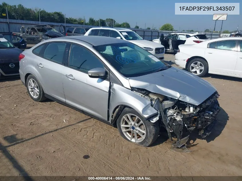 1FADP3F29FL343507 2015 Ford Focus Se