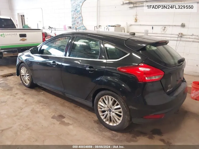 1FADP3N24FL329550 2015 Ford Focus Titanium