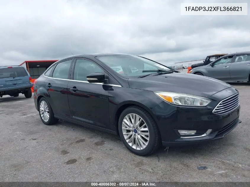 1FADP3J2XFL366821 2015 Ford Focus Titanium