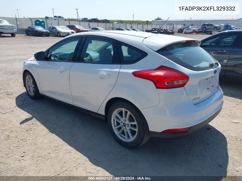 1FADP3K2XFL329332 2015 Ford Focus Se