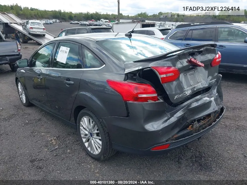 1FADP3J2XFL226414 2015 Ford Focus Titanium