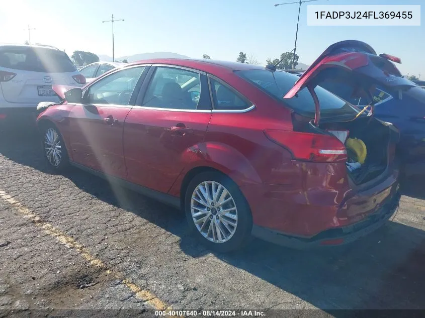 1FADP3J24FL369455 2015 Ford Focus Titanium