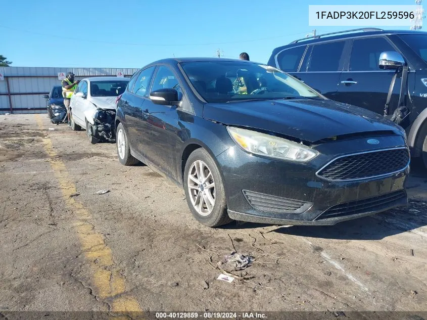 1FADP3K20FL259596 2015 Ford Focus Se