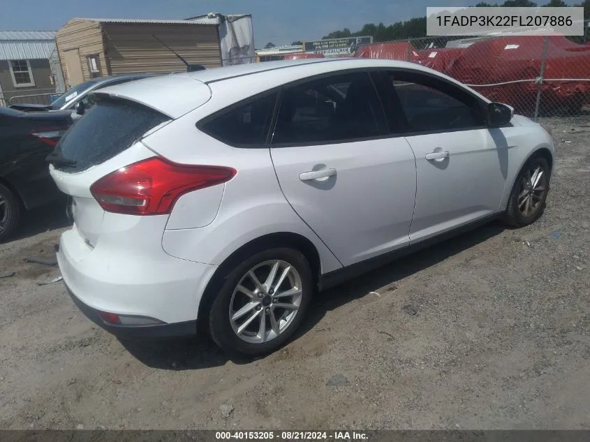 1FADP3K22FL207886 2015 Ford Focus Se