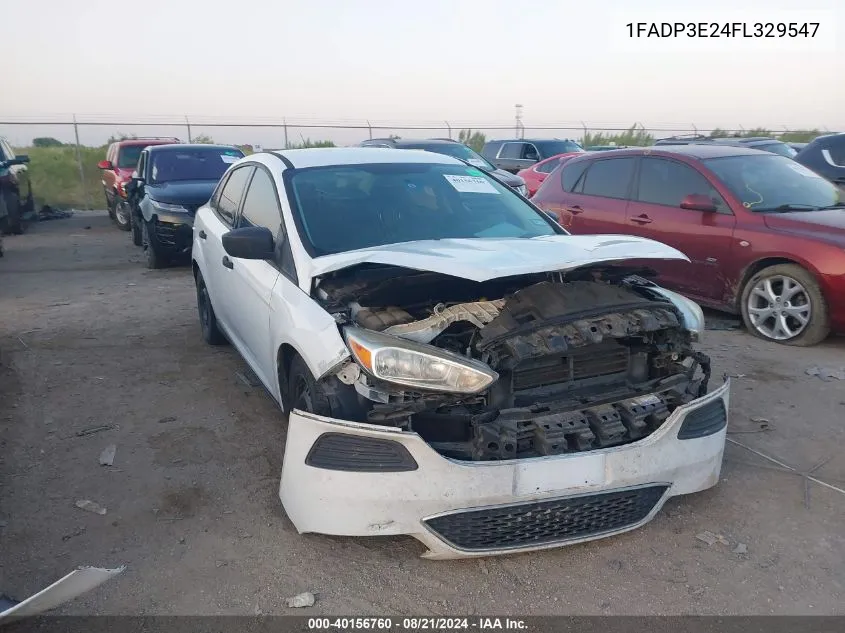 1FADP3E24FL329547 2015 Ford Focus S