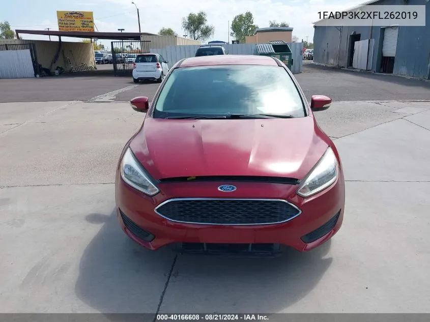 1FADP3K2XFL262019 2015 Ford Focus Se