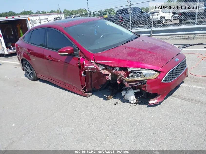 1FADP3F24FL353331 2015 Ford Focus Se