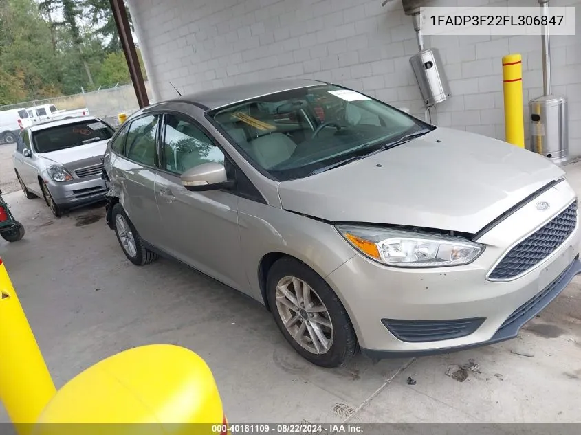 1FADP3F22FL306847 2015 Ford Focus Se