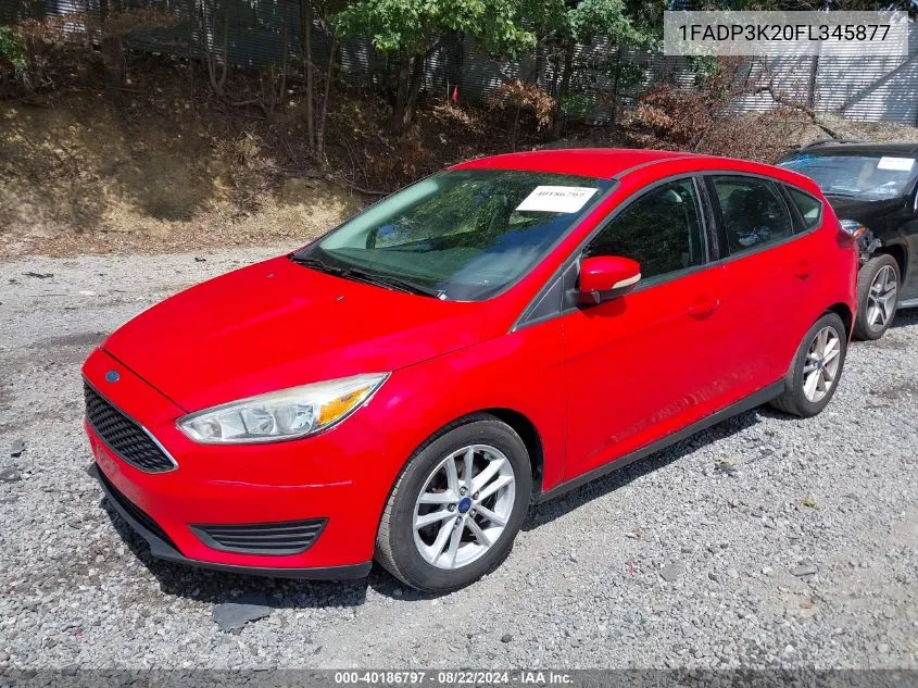 1FADP3K20FL345877 2015 Ford Focus Se