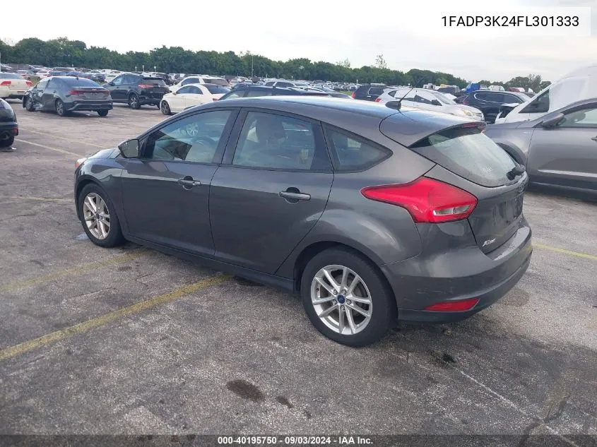 1FADP3K24FL301333 2015 Ford Focus Se