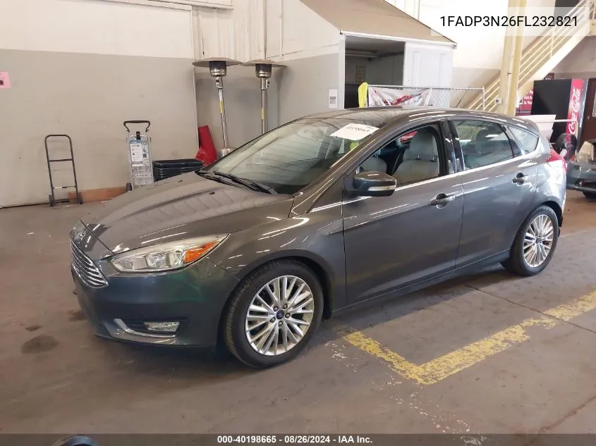 1FADP3N26FL232821 2015 Ford Focus Titanium