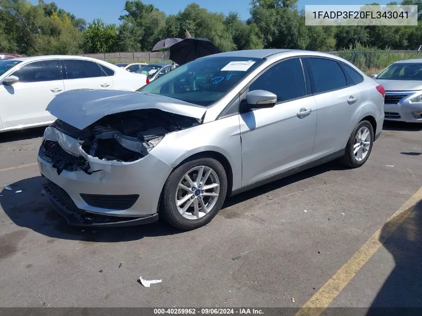 1FADP3F20FL343041 2015 Ford Focus Se