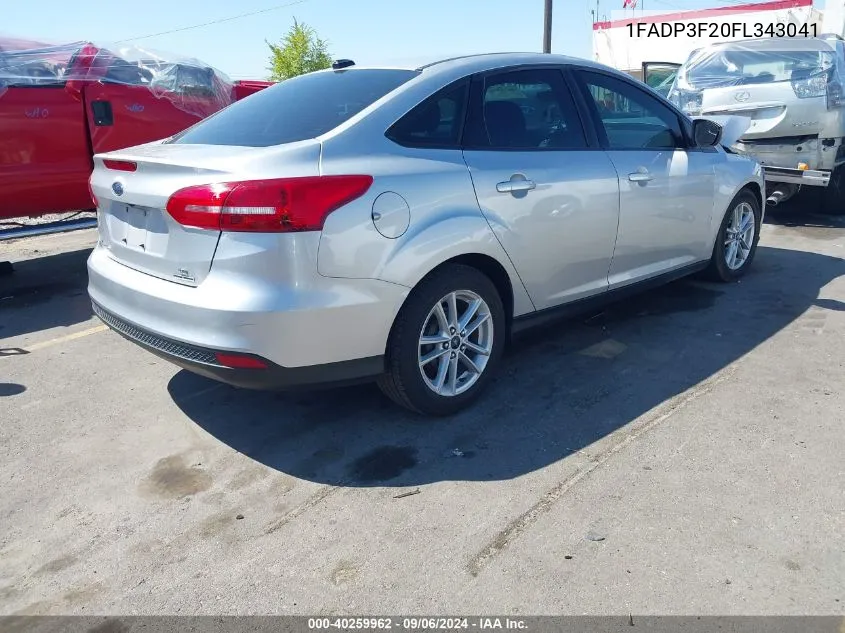 1FADP3F20FL343041 2015 Ford Focus Se