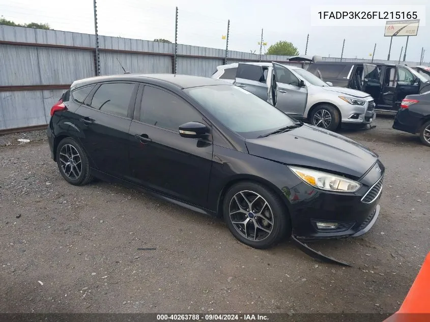 1FADP3K26FL215165 2015 Ford Focus Se