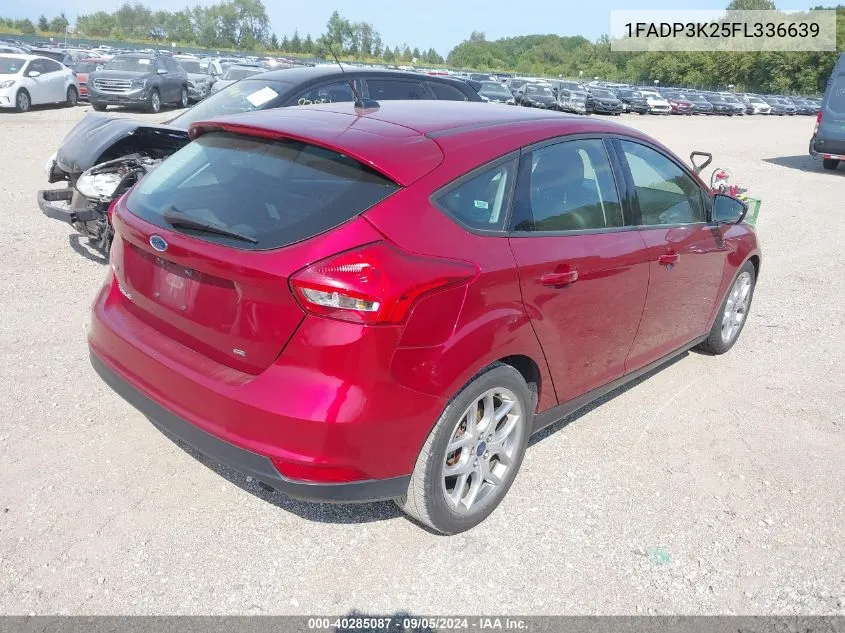 1FADP3K25FL336639 2015 Ford Focus Se